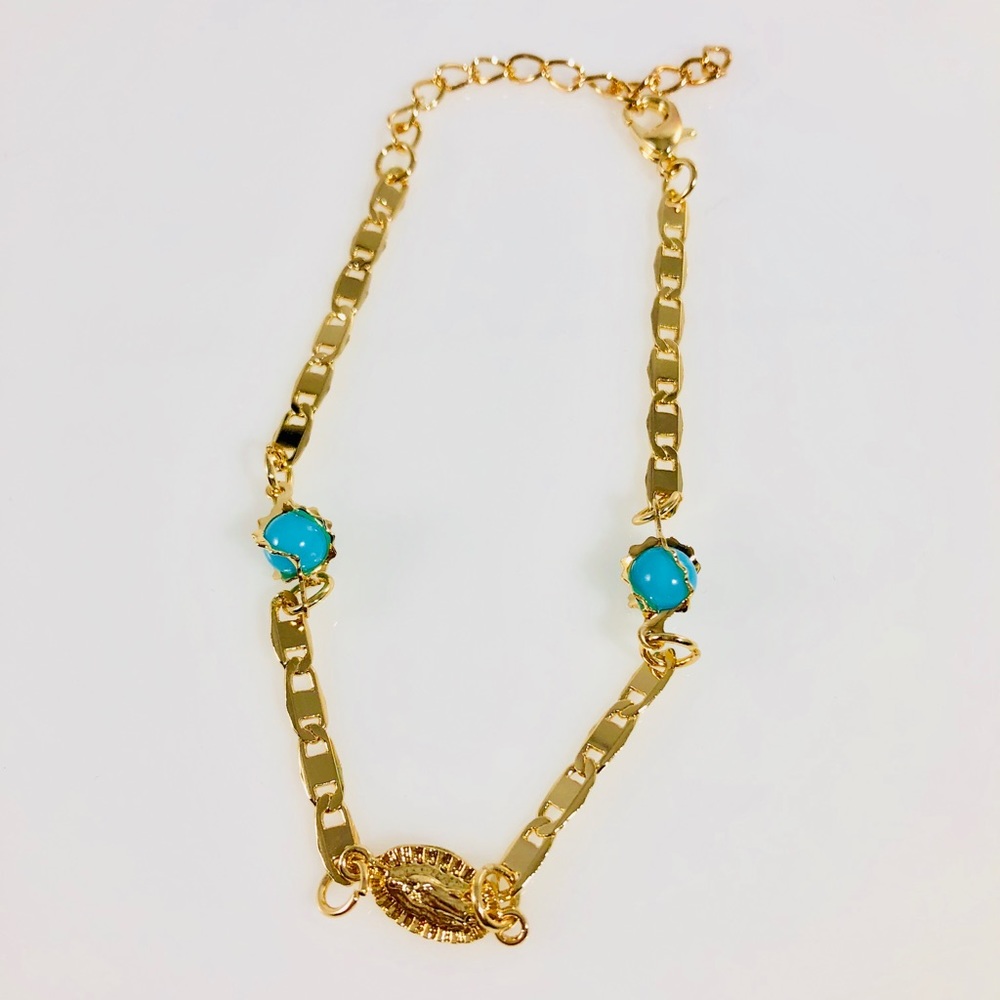 Virgin Mary bracelet ( elegant bohemian line)